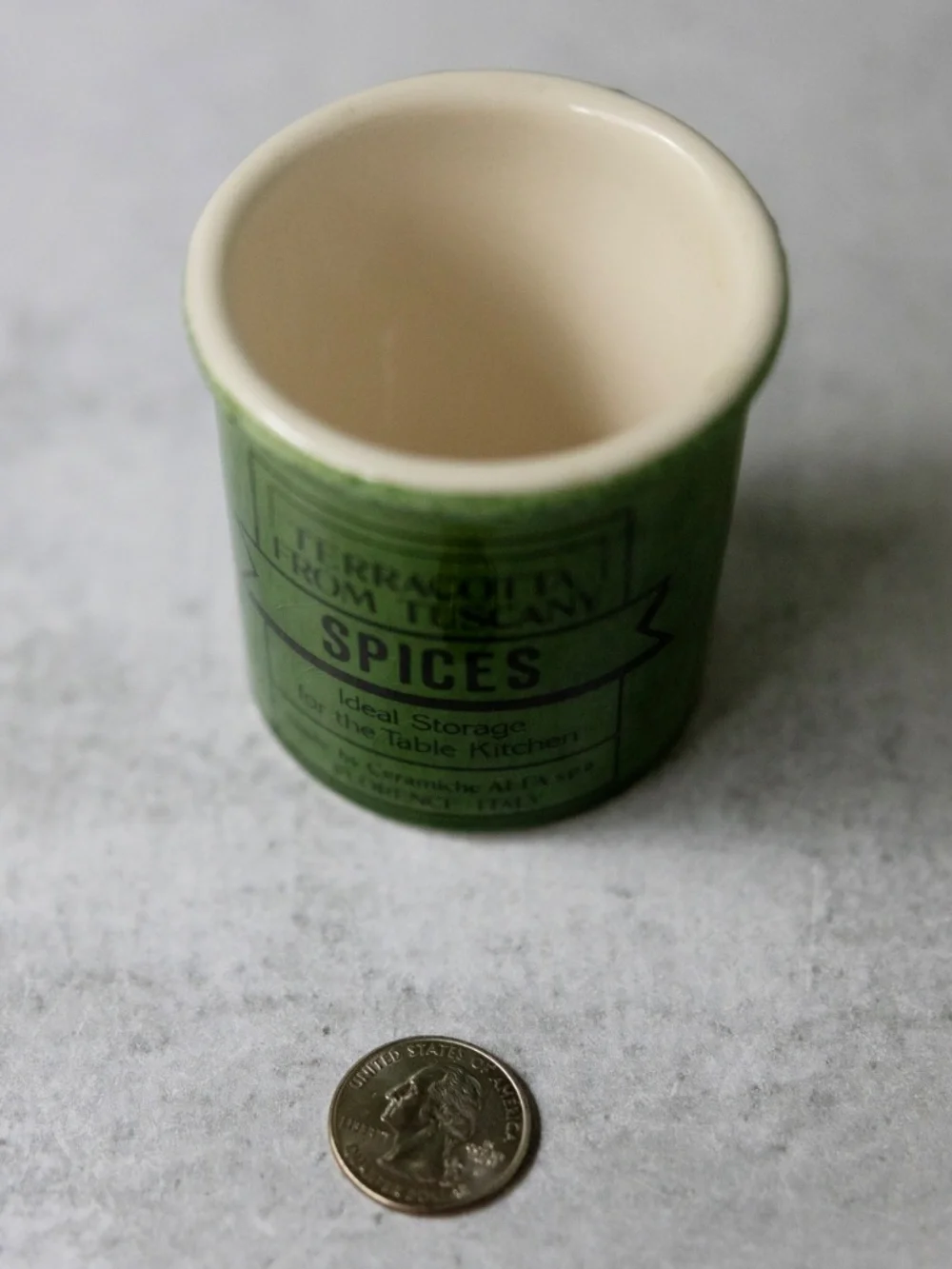 SUR LA TABLE TERRACOTTA FROM TUSCANY SPICES Mini Crock 2.75